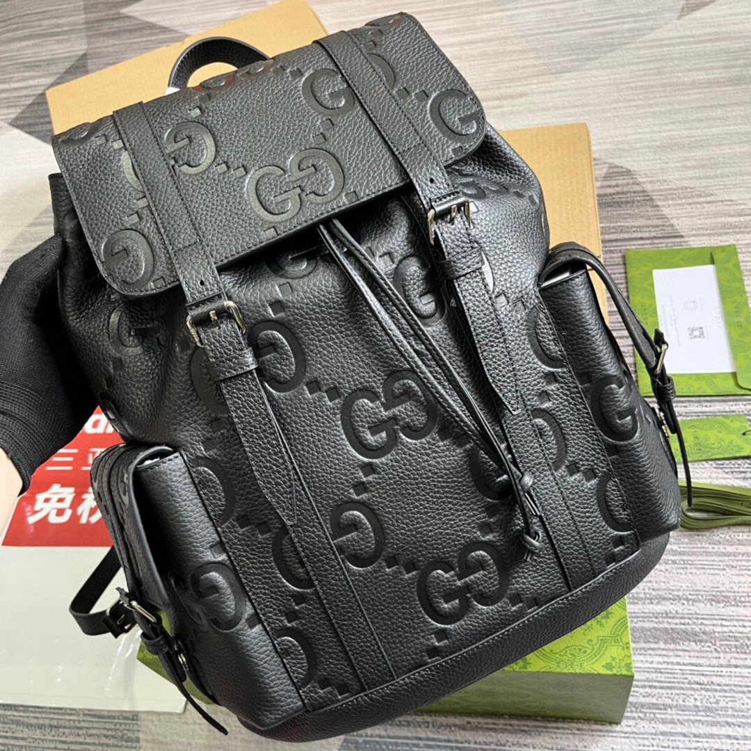 Balo Gucci Super Double G Siêu Cấp Màu Đen Size 41cm